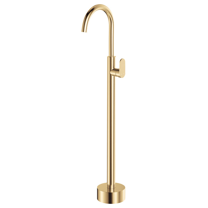 All Purpose Tiles | Fienza Empire Slim Floor Mounted Basin Bath Mixer Lf