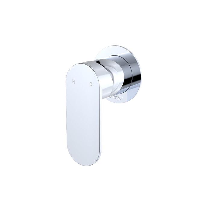 All Purpose Tiles | Fienza Empire Slim Wall Mixer Round Plate Lf
