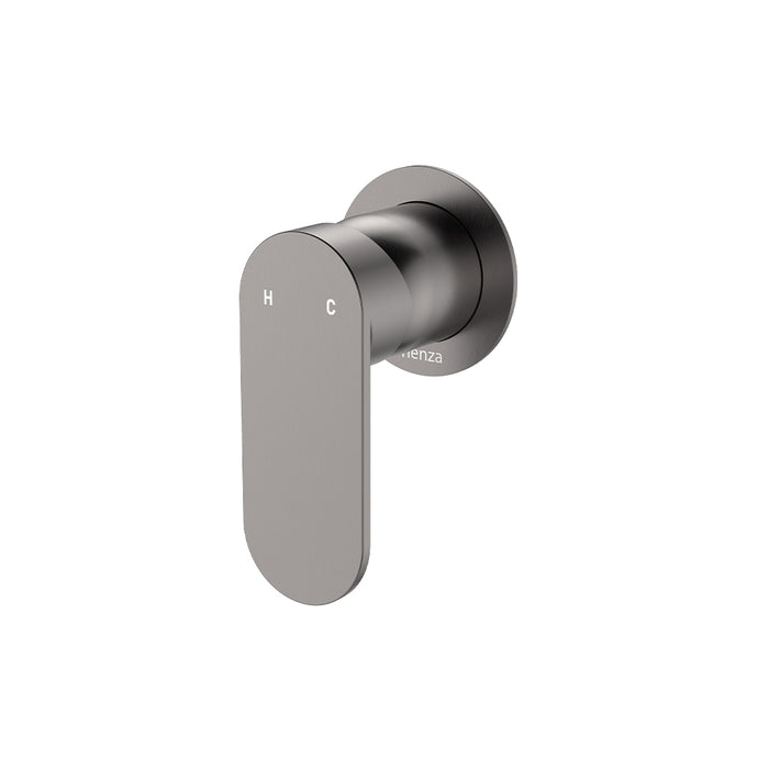 All Purpose Tiles | Fienza Empire Slim Wall Mixer Round Plate Lf