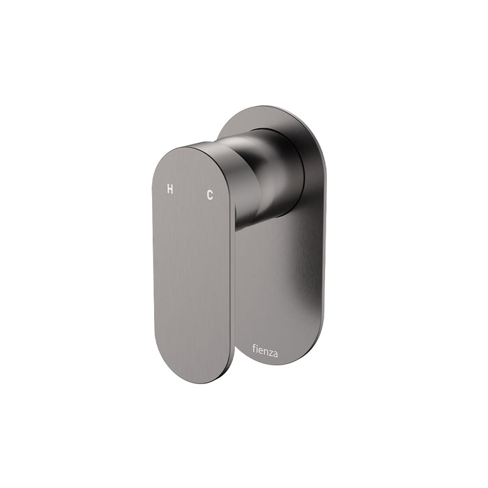 All Purpose Tiles | Fienza Empire Slim Wall Mixer Oval Plate Lf