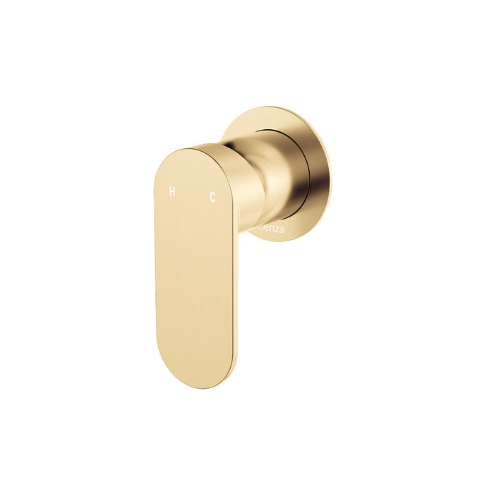 All Purpose Tiles | Fienza Empire Slim Wall Mixer Round Plate Lf