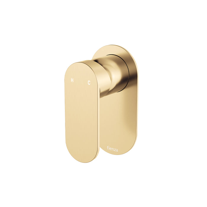 All Purpose Tiles | Fienza Empire Slim Wall Mixer Oval Plate Lf