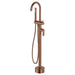 All Purpose Tiles | Fienza Empire Slim Floor Mounted Bath Mixer With Hand Shower