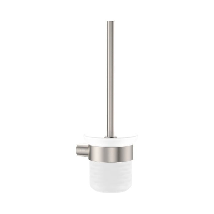 All Purpose Tiles | Fienza Empire Slim Toilet Brush And Glass Holder Ss304