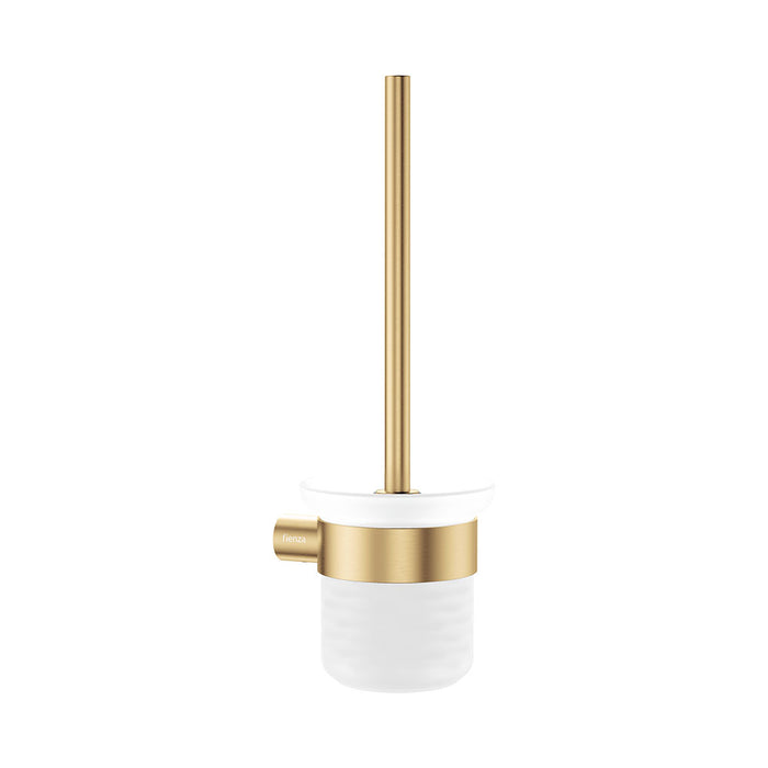 All Purpose Tiles | Fienza Empire Slim Toilet Brush And Glass Holder Ss304