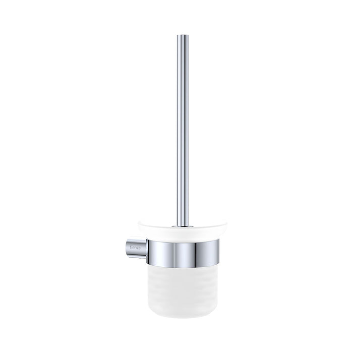 All Purpose Tiles | Fienza Empire Slim Toilet Brush And Glass Holder Ss304