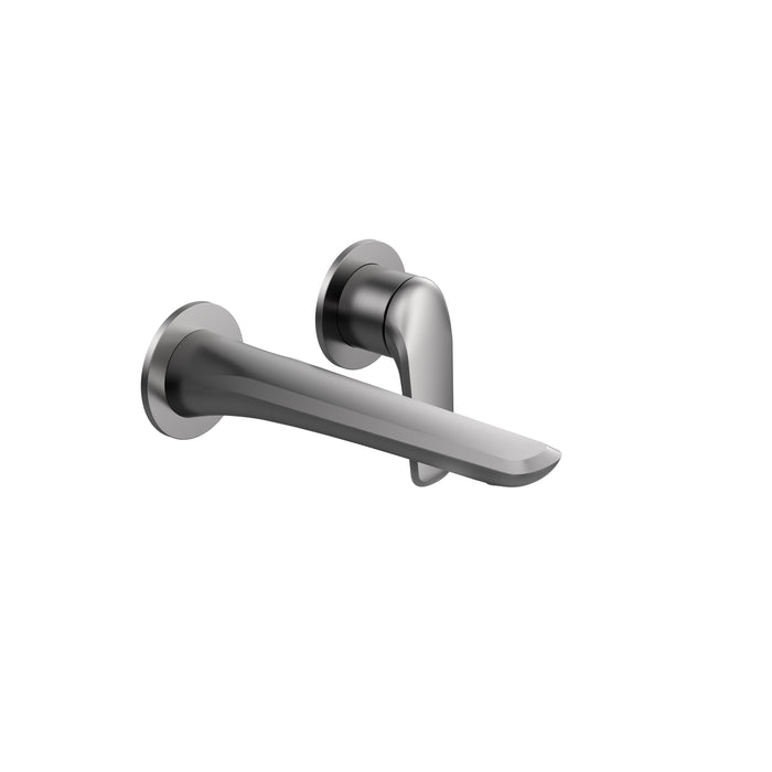 All Purpose Tiles | Buk Berlin Wall Basin Bath Mixer With Spout Round