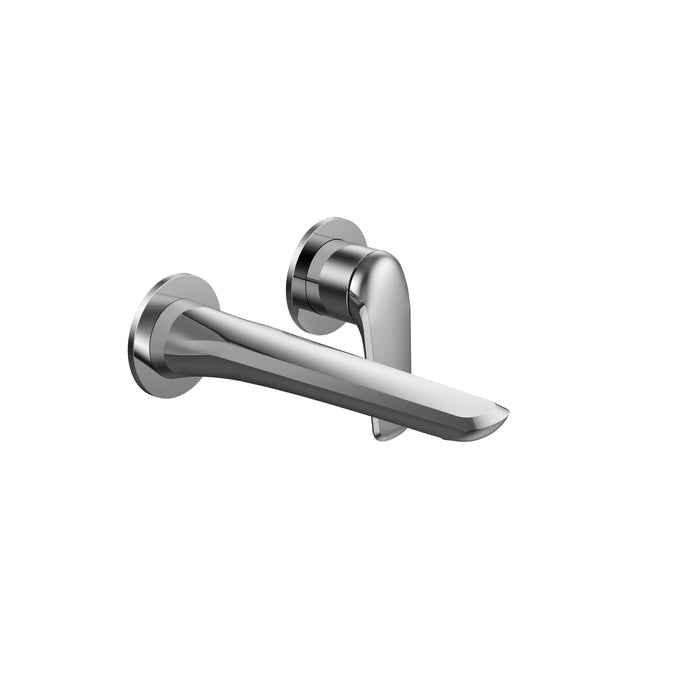 All Purpose Tiles | Buk Berlin Wall Basin Bath Mixer With Spout Round