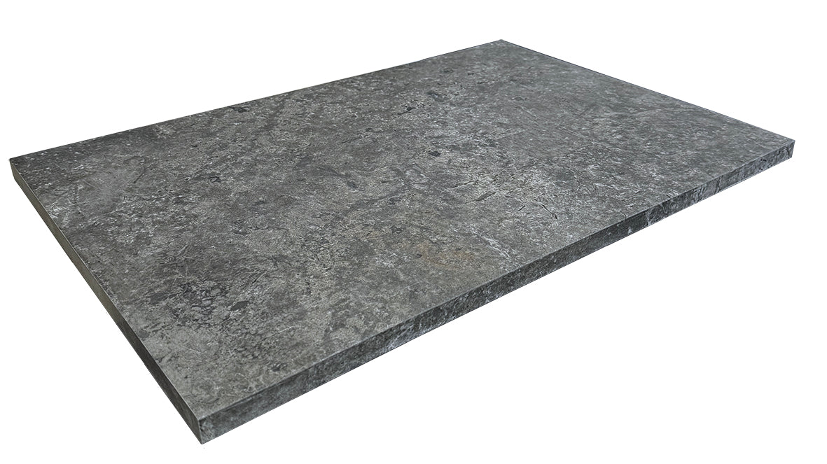 All Purpose Tiles | Karst-Stone Charcoal Square Pencil Edge Coper