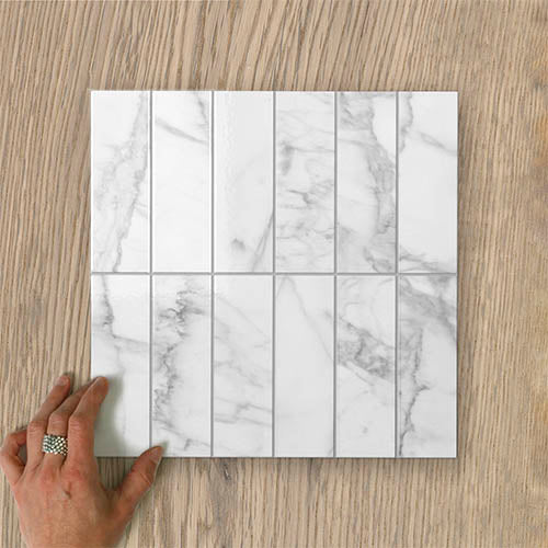 Lume Brick Diamond White - Gloss Finish