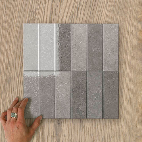Lume Brick Grigio Haze - Gloss Finish