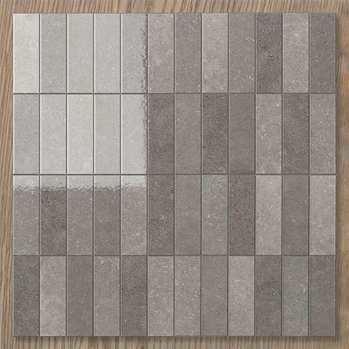 Lume Brick Grigio Haze - Gloss Finish