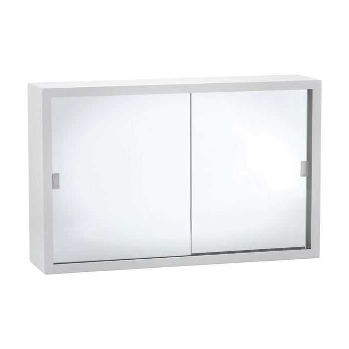 600 Metal Cabinet With Glass Mirror Doors