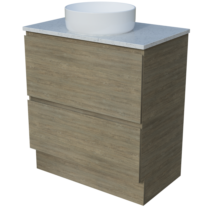 Nevada Plus - 750 - Free Standing - SilkSurface Gloss White - Above Counter