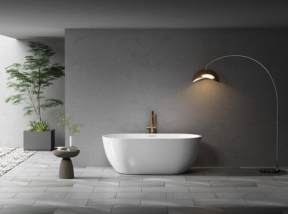 Noah Freestanding Bathtub With Overflow