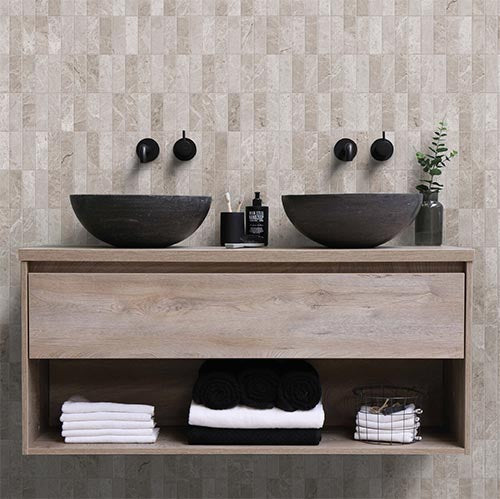 Lume Brick Stella Taupe - Matt Finish - Lifestyle