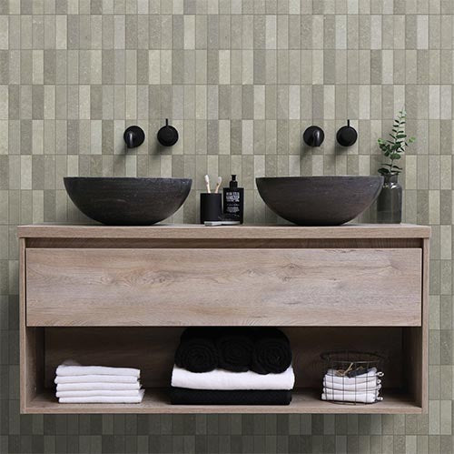 Lume Brick Grigio Haze - Matt Finish - Lifestyle
