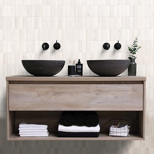 Lume Brick Amalfi Cream - Lifestyle