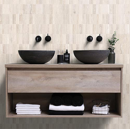 Lume Brick Amalfi Cream - Matt Finish - Lifestyle