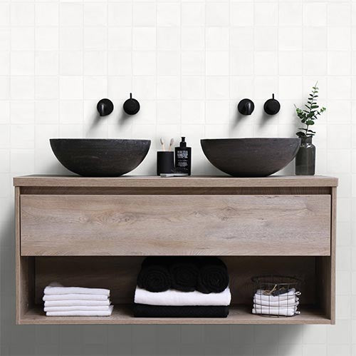 Tetra Juma, Crystal, 130x130x8 (Rustic)