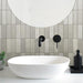 Lume Brick Grigio Haze - Gloss Finish - Lifestyle