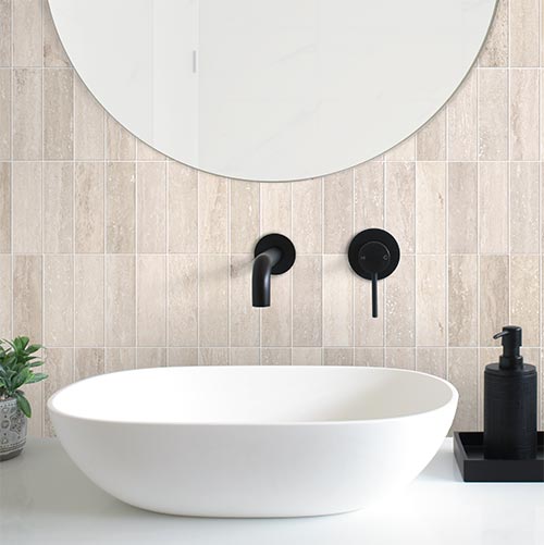 Lume Brick Amalfi Cream - Matt Finish - Lifestyle