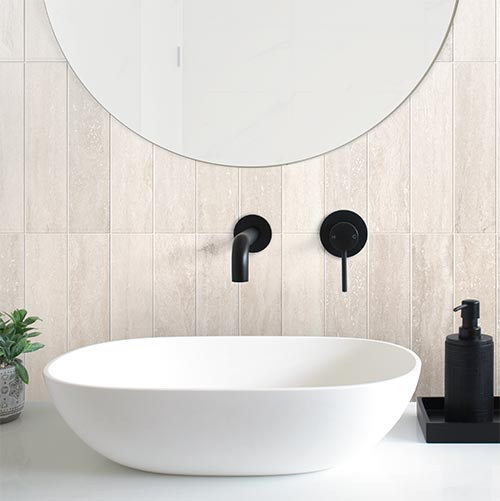 Lume Subway Amalfi Cream - Gloss Finish - Lifestyle