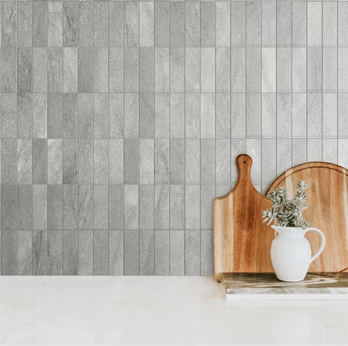 Lume Brick Angola Grey - Gloss Finish - Lifestyle