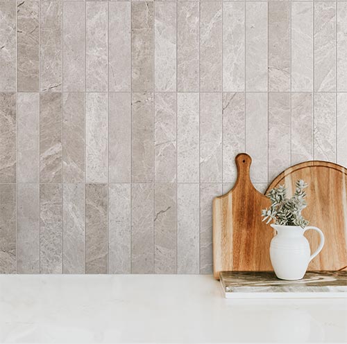 Lume Subway Stella Taupe - Gloss Finish - Lifestyle