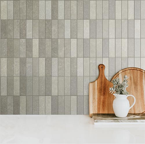 Lume Brick Grigio Haze - Gloss Finish - Lifestyle