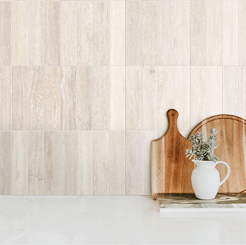 Lume Subway Amalfi Cream - Gloss Finish - Lifestyle